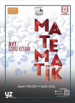  YZ Yayınları AYT Matematik Soru Kitabı