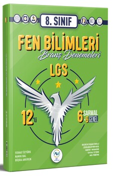  Av Akıllı Versiyon Yayınları 8. Sınıf LGS Fen Bilimleri 12 li Branş Deneme