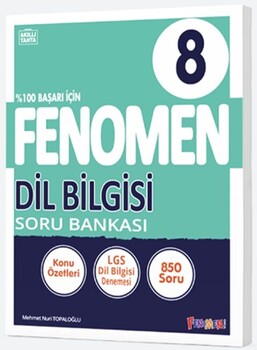  Fenomen Okul Yayınları 8. Sınıf Dil Bilgisi Fenomen Soru Bankası