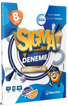  Hiper Zeka Yayınları 8. Sınıf Sigma Matematik Deneme