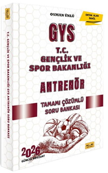  Makro Kitabevi T.C. Gençlik ve Spor Bakanlığı GYS Antrenör Tamamı Çözümlü Soru Bankası