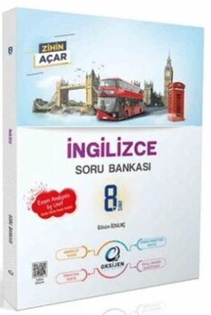  Oksijen Yayınları 8. Sınıf İngilizce Soru Bankası