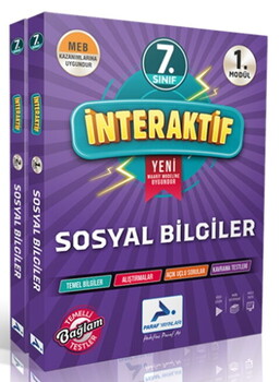 Paraf Yayınları 7. Sınıf İnteraktif Sosyal Bilgiler Soru Bankası