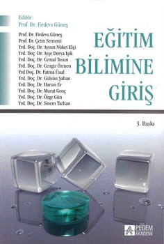  Pegem Akademi Eğitim Bilimlerine Giriş