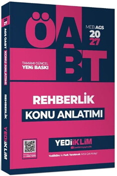 Yediiklim 2027 ÖABT MEB AGS Rehberlik Konu Anlatımı