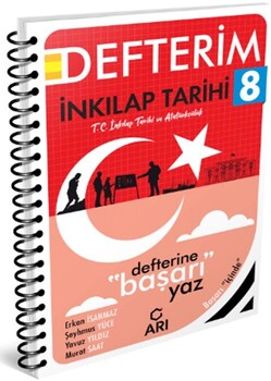  Arı Yayıncılık 8. Sınıf Sosyalimo Akıllı İnkılap Tarihi Defteri