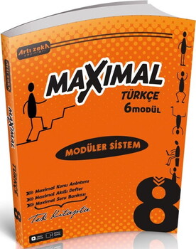  Artı Zeka Yayınları 8. Sınıf Türkçe Maximal Modüler Sistem