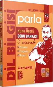  Benim Hocam Yayınları 2027 TYT KPSS MSÜ Parla Dil Bilgisi Konu Özetli Soru Bankası