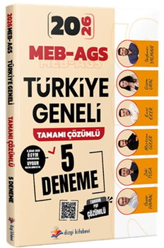  Dizgi Kitap 2026 MEB AGS Türkiye Geneli Tamamı PDF Çözümlü 5 Deneme