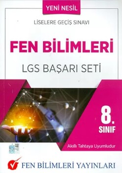  2025 Fen Bilimleri Yayınları 8. Sınıf Fen Bilimleri LGS Başarı Seti