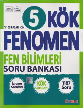  Fenomen Okul Yayınları 5. Sınıf Fen Bilimleri KÖK Soru Bankası
