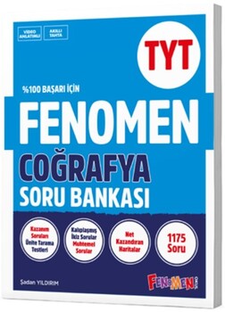  Fenomen Okul Yayınları TYT Coğrafya Soru Bankası