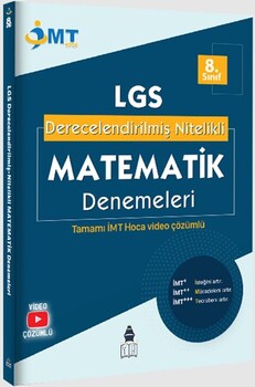  İMT Hoca 8. Sınıf LGS Derecelendirilmiş Nitelikli MATEMATİK Denemeleri