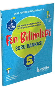  Muba Yayınları 5. Sınıf Fen Bilimleri Soru Bankası