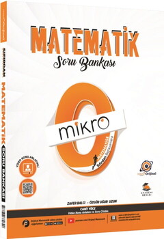  Orijinal Mikro TYT Matematik Sıfır Soru Bankası