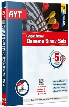  Özdebir Yayınları AYT Gelişim İzleme 5 li Deneme Sınav Seti