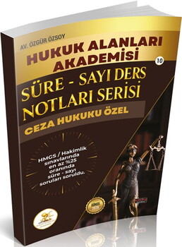  Savaş Yayınları 2026 HUKAL HMGS Hakimlik Ceza Hukuku Özel Hükümler Süre Sayı Ders Notları Serisi