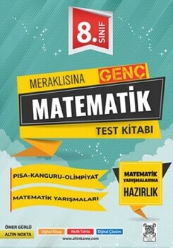  Altın Nokta Yayınları 8. Sınıf Meraklısına Genç Matematik Zeka Kitabı