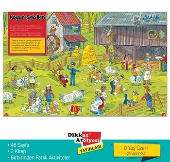  Dikkat Atölyesi Yayınları Şaşırtıcı Macera Puzzle 2 li Set