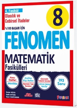  Fenomen Okul Yayınları 8. Sınıf Olasıılık ve Cebirsel İfadeler Fenomen Fasikülü