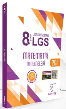  Karekök Yayınları 8. Sınıf LGS Matematik 20 Deneme