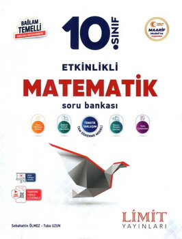 Limit Yayınları 10. Sınıf Matematik Etkinlikli Maarif Soru Bankası