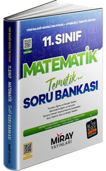 Miray Yayınları 11. Sınıf Matematik Maarif Model Tematik Soru Bankası