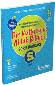  Muba Yayınları 5. Sınıf Din Kültürü ve Ahlak Bilgisi Soru Bankası