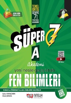  Nitelik Yayınları 7. Sınıf Fen Bilimleri A Yeni Nesile Geçiş Kitabı