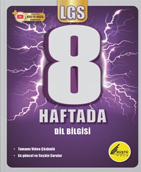  Rüştü Hoca 8. Sınıf 8 Haftada LGS Dil Bilgisi