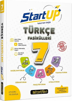Startfen Yayınları 7. Sınıf Türkçe StartUp Fasikülleri