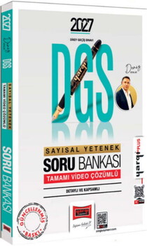  Yargı Yayınları 2027 DGS Sayısal Yetenek Tamamı Video Çözümlü Soru Bankası