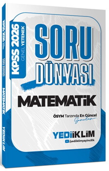  Yediiklim  2026 KPSS Genel Yetenek Matematik Soru Dünyası