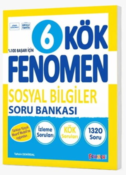 Fenomen Okul Yayınları 6. Sınıf Sosyal Bilgiler Kök Soru Bankası