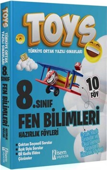  İsem Yayınları 8. Sınıf Fen Bilimleri TOYS Föyleri