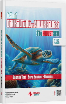  İşleyen Zeka 6. Sınıf Din Kültürü ve Ahlak Bilgisi 3 lü Kuvvet Serisi Seti