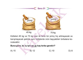  Karekök Yayınları 6. Sınıf Matematik Cep Test