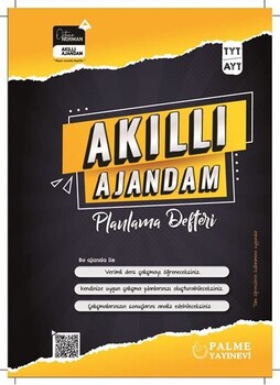  Palme Yayınları TYT AYT Akıllı Ajandam Planlama Defteri