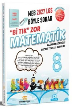 Sinan Kuzucu 2027 8. Sınıf Bi Tık Zor Matematik Soru Bankası