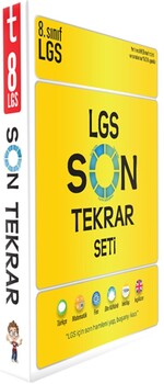  Tonguç Akademi 8. Sınıf LGS Son Tekrar Seti