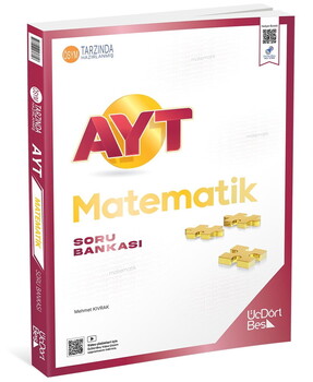  ÜçDörtBeş Yayınları AYT Matematik Soru Bankası