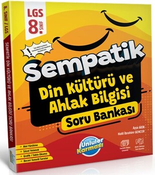  Ünlüler Karması 8. Sınıf LGS Din Kültürü ve Ahlak Bilgisi Sempatik Soru Bankası