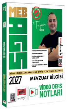 Yargı Yayınları 2027 MEB AGS Mevzuat Bilgisi Video Ders Notları