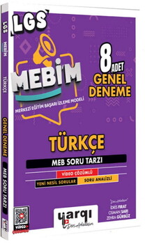 Ders Arkadaşım 8. Sınıf LGS MEBİM Türkçe 8 Adet Genel Deneme