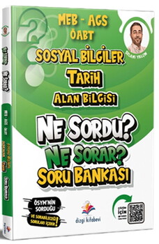  Dizgi Kitap 2026 MEB AGS ÖABT Sosyal Bilgiler Tarih Ne Sordu Ne Sorar Soru Bankası