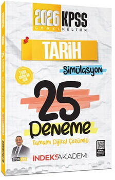 İndeks Akademi 2026 KPSS Tarih Simülasyon 25 Deneme