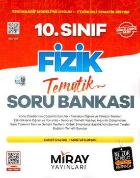Miray Yayınları 10. Sınıf Fizik Maarif Model Tematik Soru Bankası