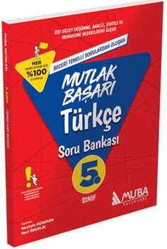  Muba Yayınları 5. Sınıf Türkçe Mutlak Başarı Soru Bankası
