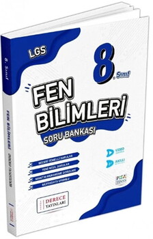  Sonuç Derece Yayınları 8. Sınıf Fen Bilimleri Soru Bankası