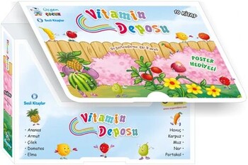  Üçgen Çocuk Vitamin Deposu Kutulu 10 Kitap